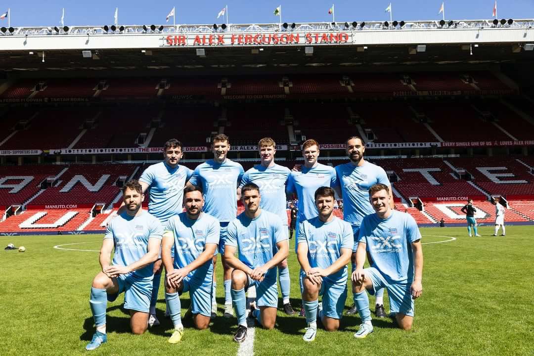 PreenLuke9's tweet photo. Unbelievable experience yesterday playing for the @RAFSRT at old Trafford. Some top lads who will be friends for life❤️stretford end⚽️ https://t.co/o5Z1h2DkEr