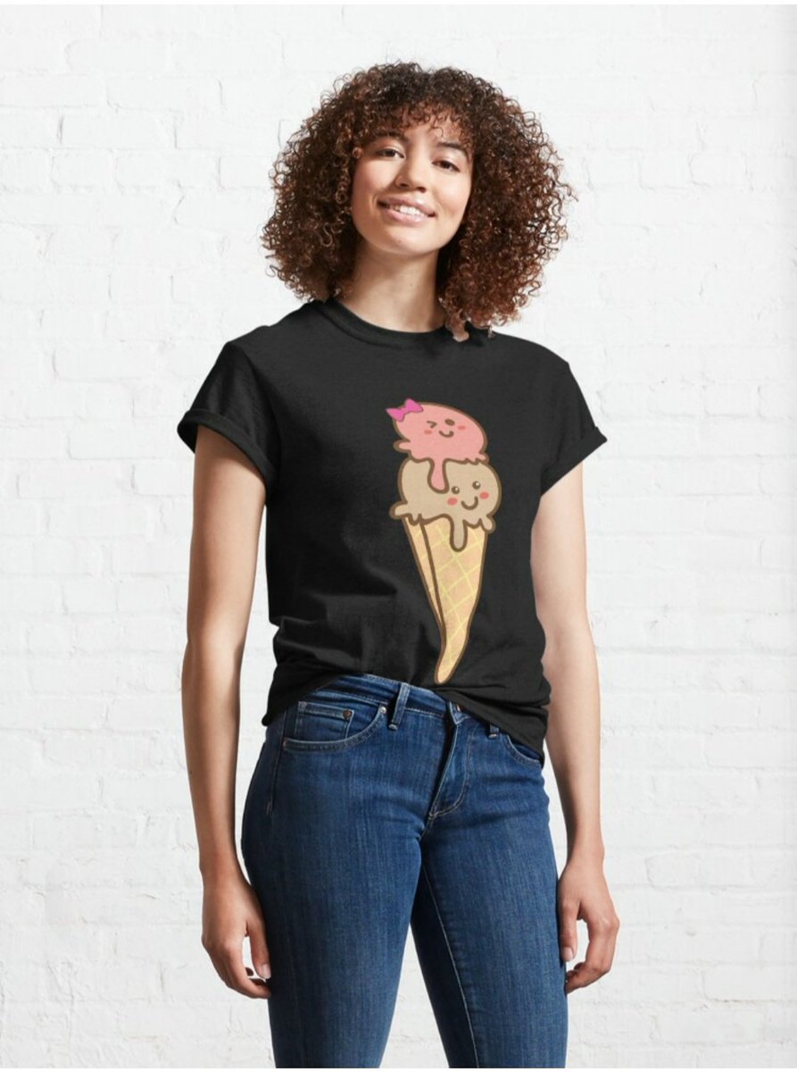 Our love ice cream classic #tshirt is beyond yummy and super cute. It surely will make you the most 🤤-worthy person in the room! 🥰🍦

redbubble.com/i/t-shirt/This…

#cuteshirt #smallbusinesscheck #sugarpuffdesign