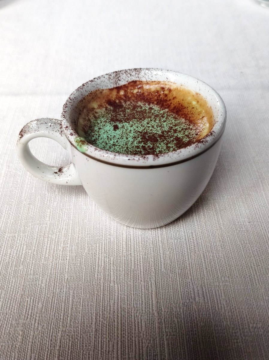 FedericaFogacci's tweet photo. The only coffee with cream that Italians drink #CaffePedrocchi https://t.co/koXyMW8DPT