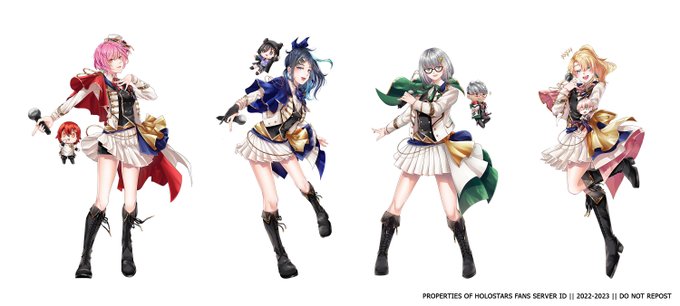 Ayo bertemu di masa depan Hello!! I participated in this project as main colorist and QC artist (also as backing vocal w). We will be very happy if you can listen and enjoy it as much as we enjoyed to made this!! Otsukishi-stars!! #HOLOSTARS #ホロスターズ #ホロスタ4周年