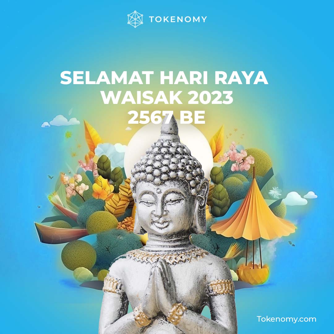 Tokenomy_id's tweet photo. Semoga Anda dan keluarga Anda merasakan #kedamaian pada #HariRayaWaisak. Biarlah hikmah welas asih dan #kebaikan #Buddha menerangi jalan Anda, sekarang dan selamanya. #HariRayaWaisak2023 #Waisak #Waisak2023 #Tokenomy https://t.co/r1XCKUKr3N