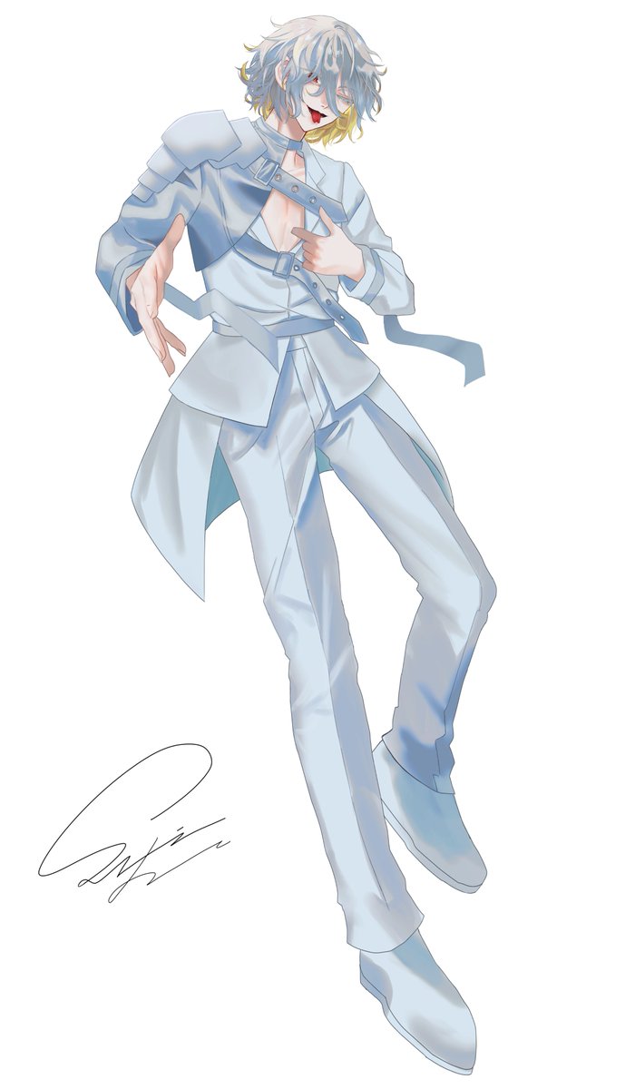 endeden702's tweet photo. #セイトギ
去際拒蔵暫定立ち絵 https://t.co/B4XQy8zC3u