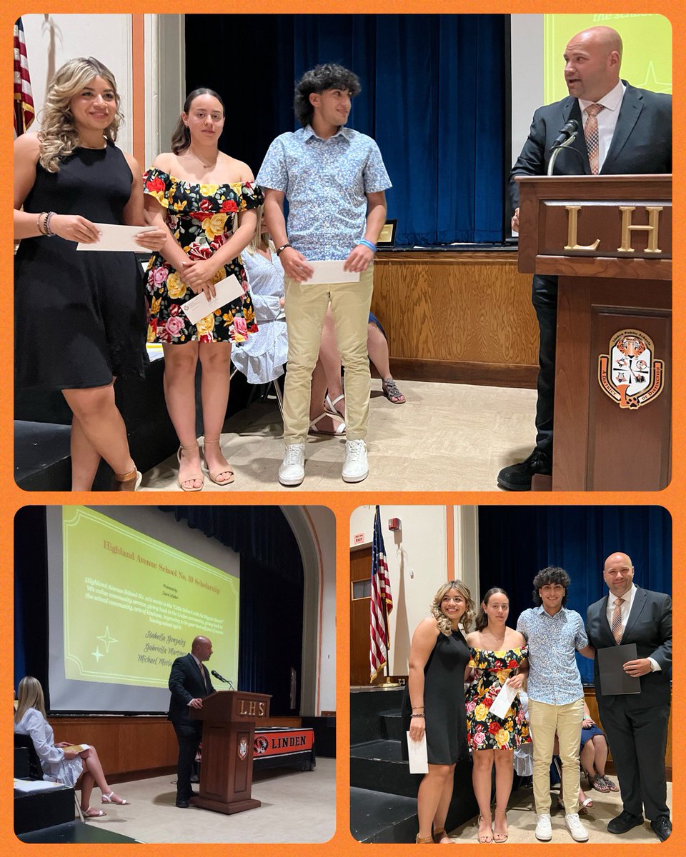 This past Thursday, we awarded three scholarships to former School 10 students graduating Linden High School this year. We are so very proud of you! We are a school family - once a School 10 tiger, always a School 10 tiger! #School10Rocks #WeAreSchool10 @RGT_EdD @AtiyaYPerkins…