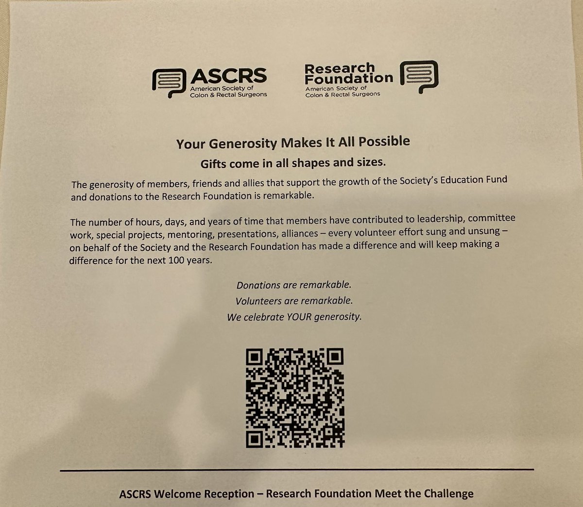 Inspiring discussion at the <a href="/ASCRS_1/">ASCRS_1</a> Research Foundation breakfast 👏👏👏 
Thanks for all that give ➡️ keep that support coming