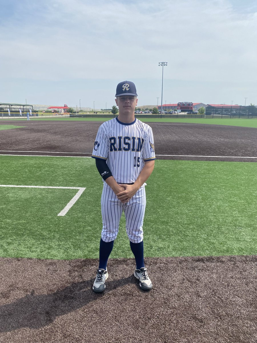 F: <a href="/RisinBaseball/">Risin Baseball</a> Phillips 7, UBC 18U Bushart 1
PoG: <a href="/MaddoxEdwards2/">Maddox Edwards</a>: 2-3, 2B, HR, 4 RBI, R, SB
Notables: <a href="/TaecynM/">Taecyn Meek</a>: 1-2, 2B, 2R, BB
@quintonrob10: 3 IP, 3K, 0H, 0 BB, 0R