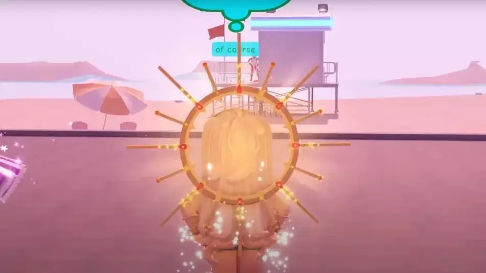 dreamxhighh's tweet photo. Stop comparing the new #royalehigh halo with Witching hour halo. They are not similar in any way. Just because theyβre both celestial halos and they float behind your back, not on your head - doesnβt mean, that new halo is a copy of Witching hour halo. #royalehighhalos #RHTS https://t.co/50NB2CP8e5