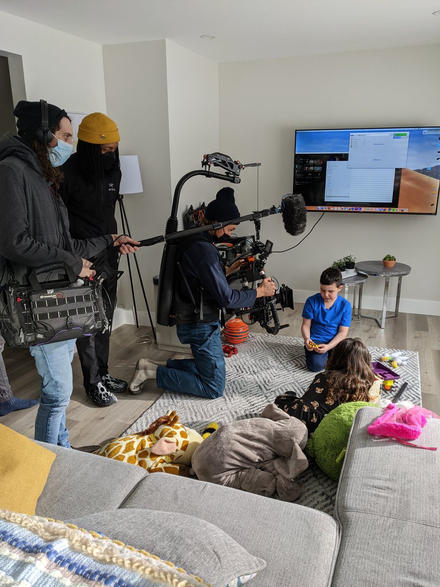 plistingart's tweet photo. A bit over a year ago our family lived a unique moment shooting for the @googlecanada campaign #ALittleHelp
My kids had wonderful days playing to be famous actors and we honoured to be asked to share a bit of our story 😁 https://t.co/1M4FkspP6j