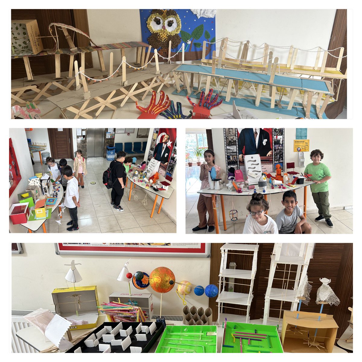 Yıl sonu şenliğimiz, birimlerimizin hazırladığı sergi ve müzik dinletisi kurumumuzda gerçekleştirildi. Emeği geçen tüm öğrencilerimizi ve öğretmenlerimizi tebrik ederiz.<a href="/sokemem/">Söke İlçe Milli Eğitim Müdürlüğü</a> @BilsemMeb