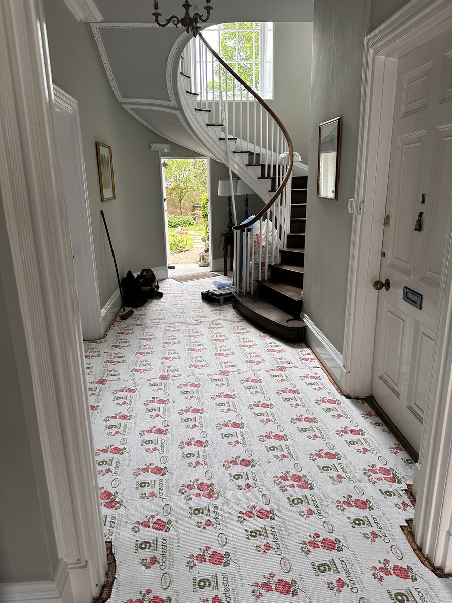 Cloud 9 Charleston underlay
#cloud9 #kingscarpets