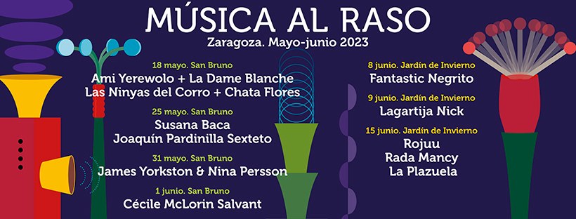 go_aragon's tweet photo. Música Al Raso opens the festival season with 15 eclectic and free proposals in Zaragoza
Jazz, rock, Latin folk, blues, trap, electronic music or rap. This year all concerts are free access.
@ZCultura
#musicaalraso #zaragoza #cultura #goaragon
https://t.co/3WLjN5eHXO https://t.co/rttGAV78zf