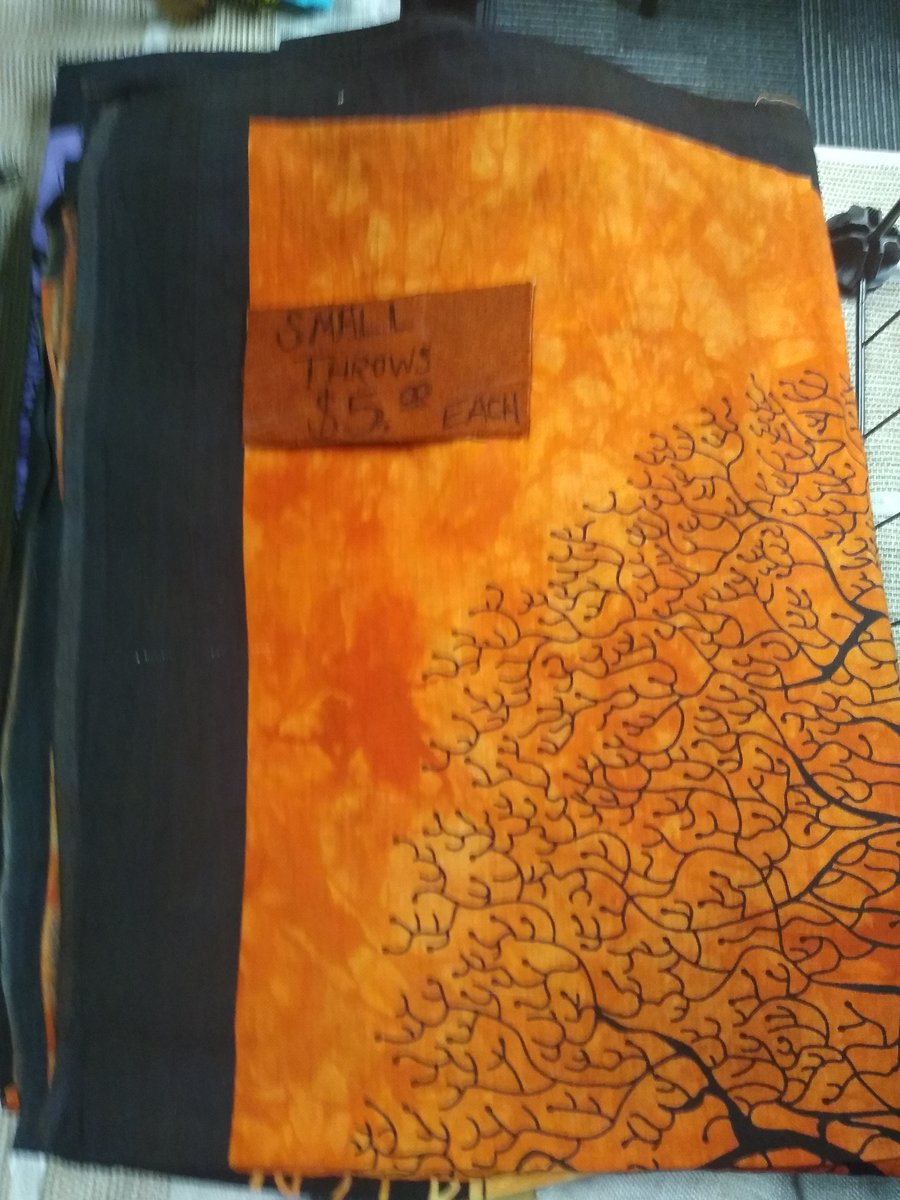 paganunityfest's tweet photo. Sword Moon marked these gorgeous tapestries down to $5. 
The Mead/Wines pouch is too cool (be stylish!) But the Cthulhu mask is insane! https://t.co/9yQLhS37Sv