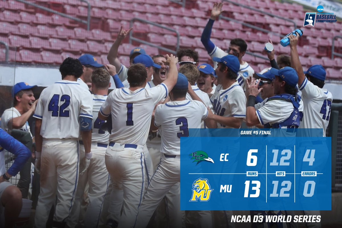 The dance continues for <a href="/Misericordia_BB/">Misericordia Baseball</a> 

The Cougars are back in action tomorrow at 1:00 PM EST.

#rollcougs // #goodtobeacougar