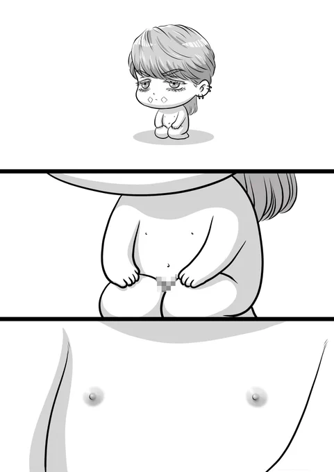 みにちよ拡大図
⚠️裸注意 