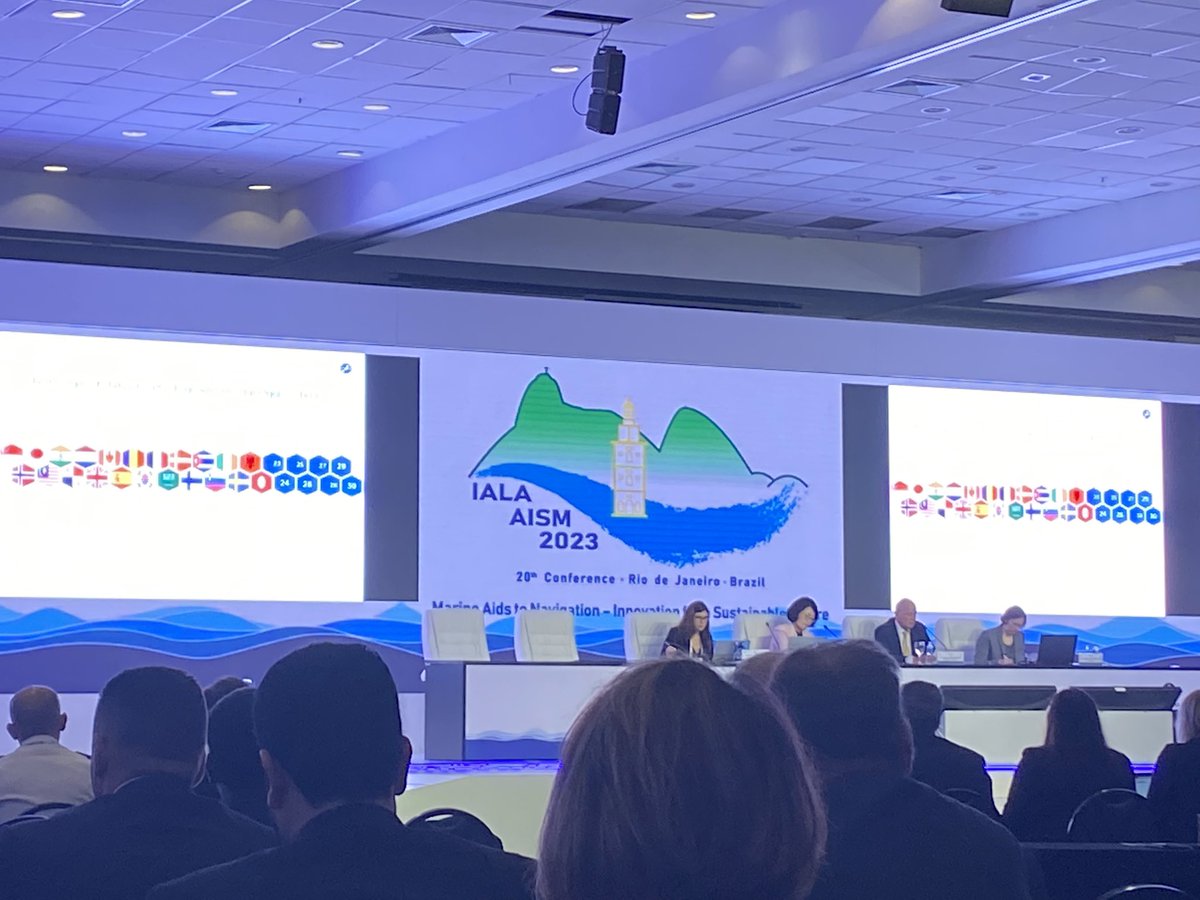 RWD1001's tweet photo. Final day of IALA Conference with the General Assembly. Looking ahead to the transition to IGO, electing the next Council and looking ahead to India hosting the conference in 2027. @IALAISM @trinityhouse_uk https://t.co/GDE34v4W32