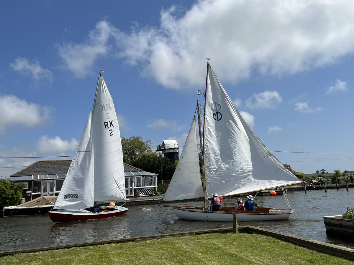 will_jackson's tweet image. All the action of  @threeriversrace from @Thurne_View in Potter Heigham. A 24-hour race with 100 boats - the “third toughest mass participation event in the UK” #3RR