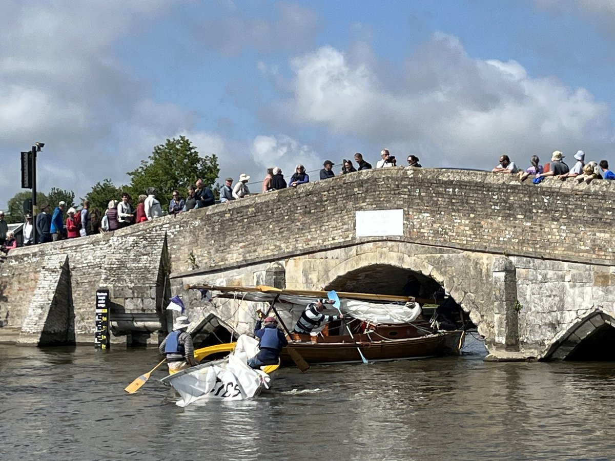 will_jackson's tweet image. All the action of  @threeriversrace from @Thurne_View in Potter Heigham. A 24-hour race with 100 boats - the “third toughest mass participation event in the UK” #3RR