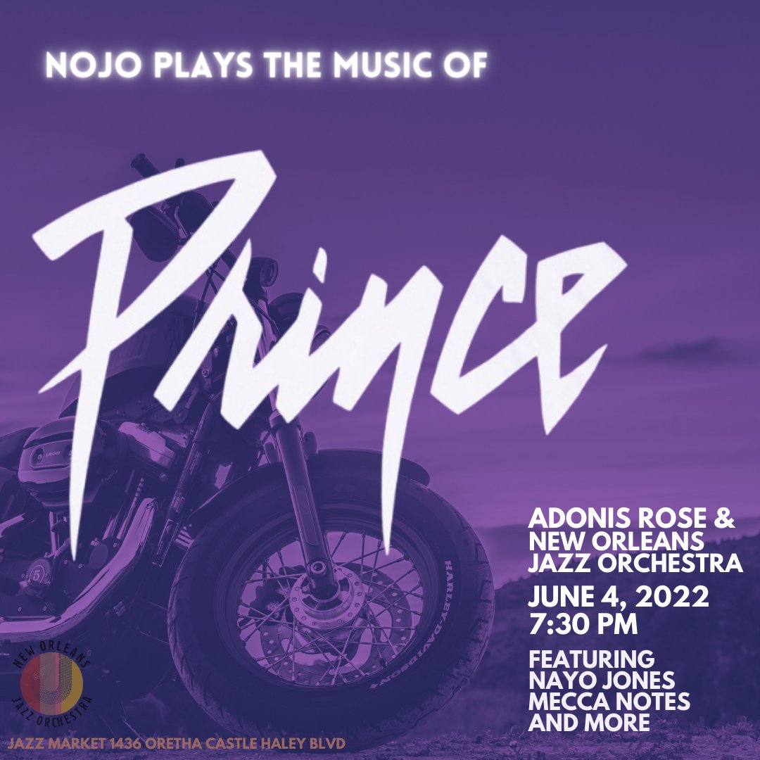 Tonight! NOJO Prince Tribute June 3 ft Casmè &amp; Mecca Notes - mailchi.mp/thenojo/tribut…