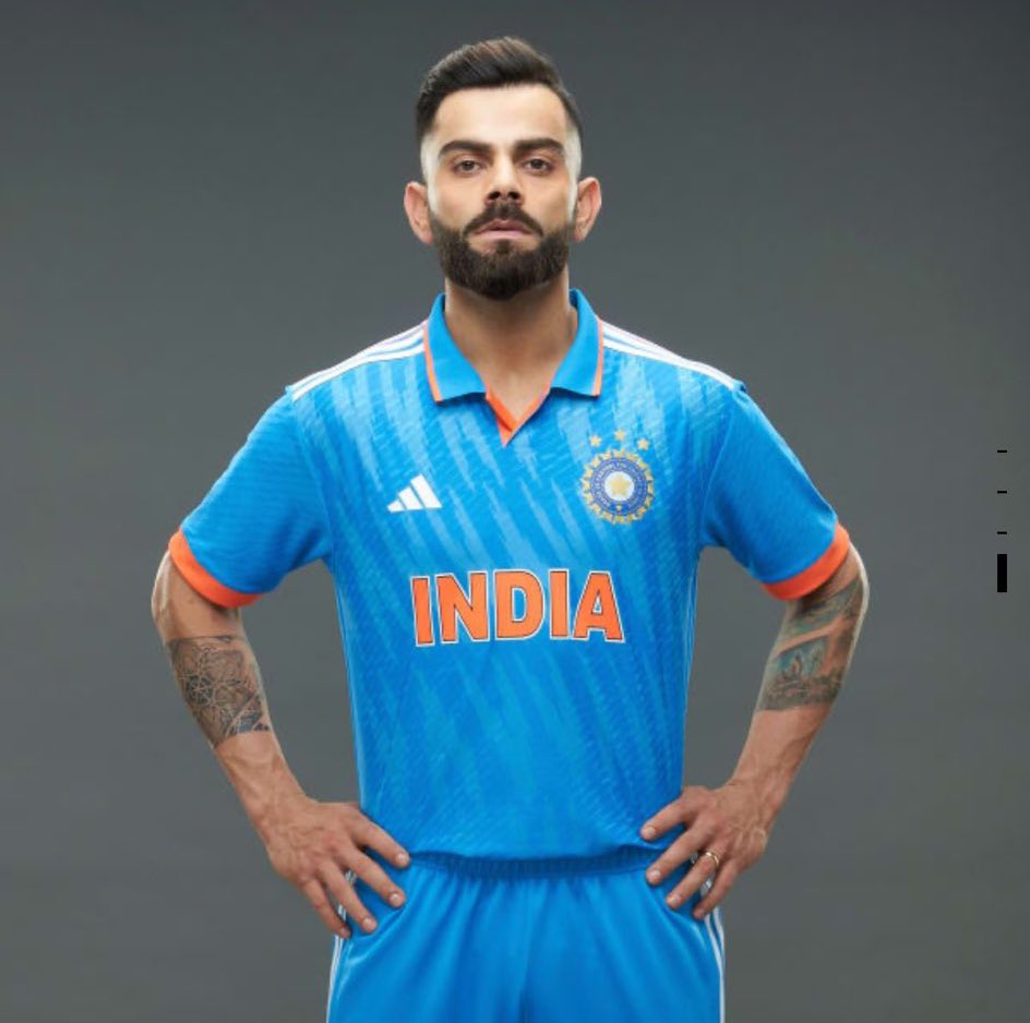 AnilChorotiya's tweet photo. Virat Kohli in new ODI and Test Jersey of India 🇮🇳❤️
#ViratKohli #adidasIndia https://t.co/6Yab9YF8Ip