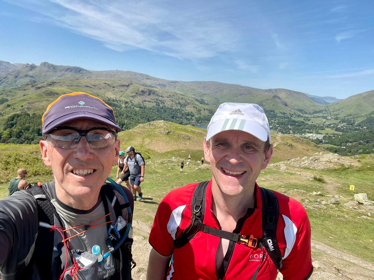 Grand day out (if a little warm 🥵) at the OMM lite in the Lakes