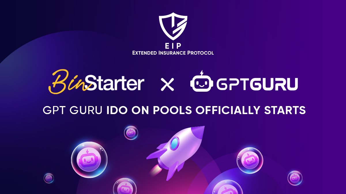 🏁 Start your engines and GET READY for the global sale of $GPTG

🚀  <a href="/GPTGuru_/">GPT Guru | AI To Earn⚡️</a> Pool Round Starts Now! 

🥳 All guaranteed allocations from Pool 1 - 8  will have 3 hours to purchase till UTC 19:00

🧨 Rush Before It's Too Late! 

$GPTG Sale Details ⤵️ 
bsr.binstarter.io/ido/project/64…