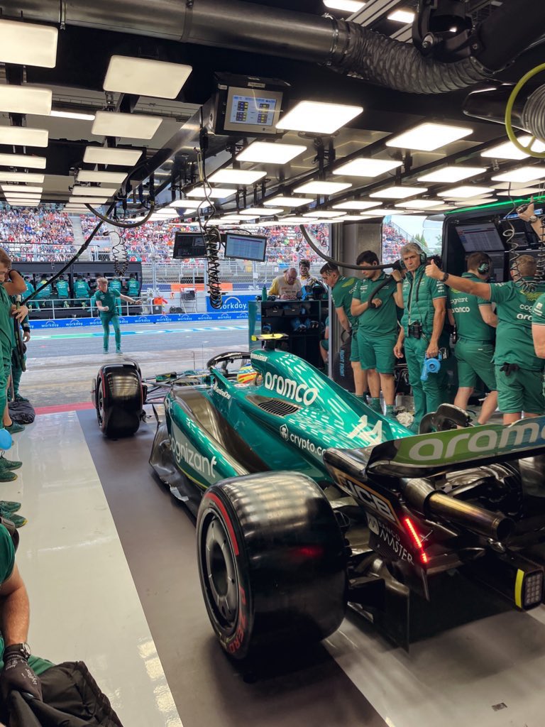Not the best Saturday . Costly mistake on the out lap in q1 compromised the rest of qualifying. Points are giving on Sundays and We are ready to fight tomorrow and score big points for the team 💪💪! <a href="/AstonMartinF1/">Aston Martin Aramco F1 Team</a>  #f1 #españa #astonmartin