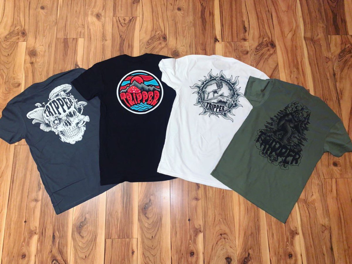 ryanrpark's tweet image. 2 years ago today we got the first batch of @TripperCo shirts 

Been such a fun ride so far excited for the next 2! 🤙