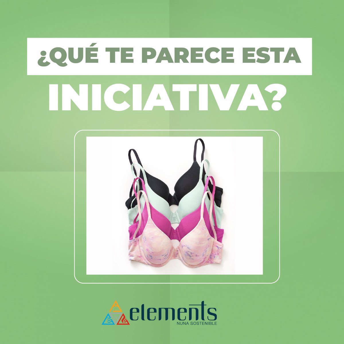 revistaelements's tweet photo. ♻️🌿 ¿#SabiasQue la marca @VictoriasSecret marca un hito en la sostenibilidad con su nuevo producto? el "Forever Bra", siendo fácilmente reciclable 🌸🔄
#RevistaElements #concienciayequilibrio #modasostenible #ambiente https://t.co/cueU39mp9d