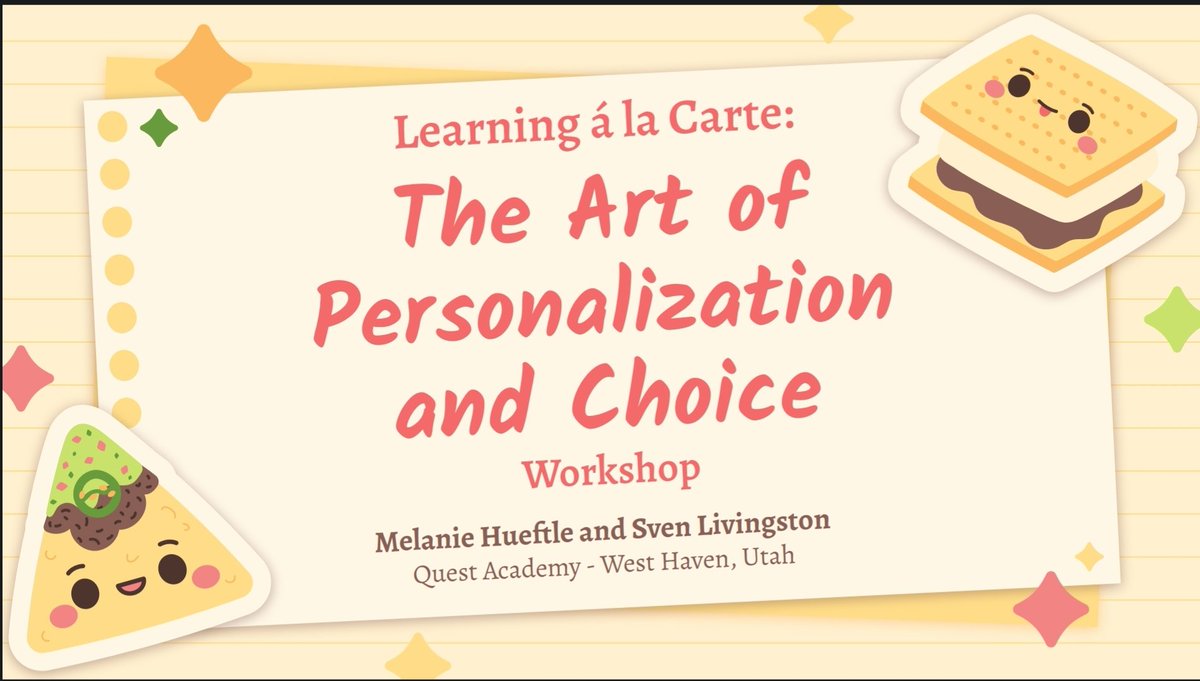 Mr_Svenium's tweet photo. Just a couple days away until the amazing @MrsH_in8th and I present at the @UAPCS charter school conference! Super excited to show how we personalize learning and provide students with choice here @QuestJrHS 😁😁😁
#uted #utahedchat #charterschools @UtahCharters @UTPublicEd https://t.co/mcgX9PYRsA