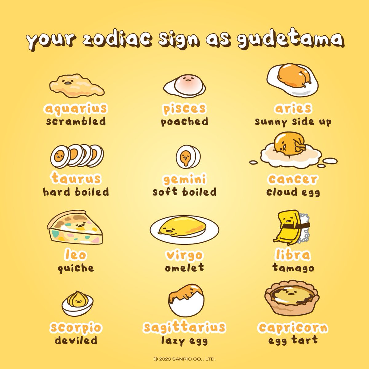 which gudetama are you? 🍳✨#nationaleggday