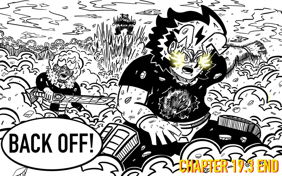 MaxPowersComic's tweet photo. Last page of #maxpowers 19.3 #drawing #timelapse #webcomics https://t.co/3y6xsVIxAM