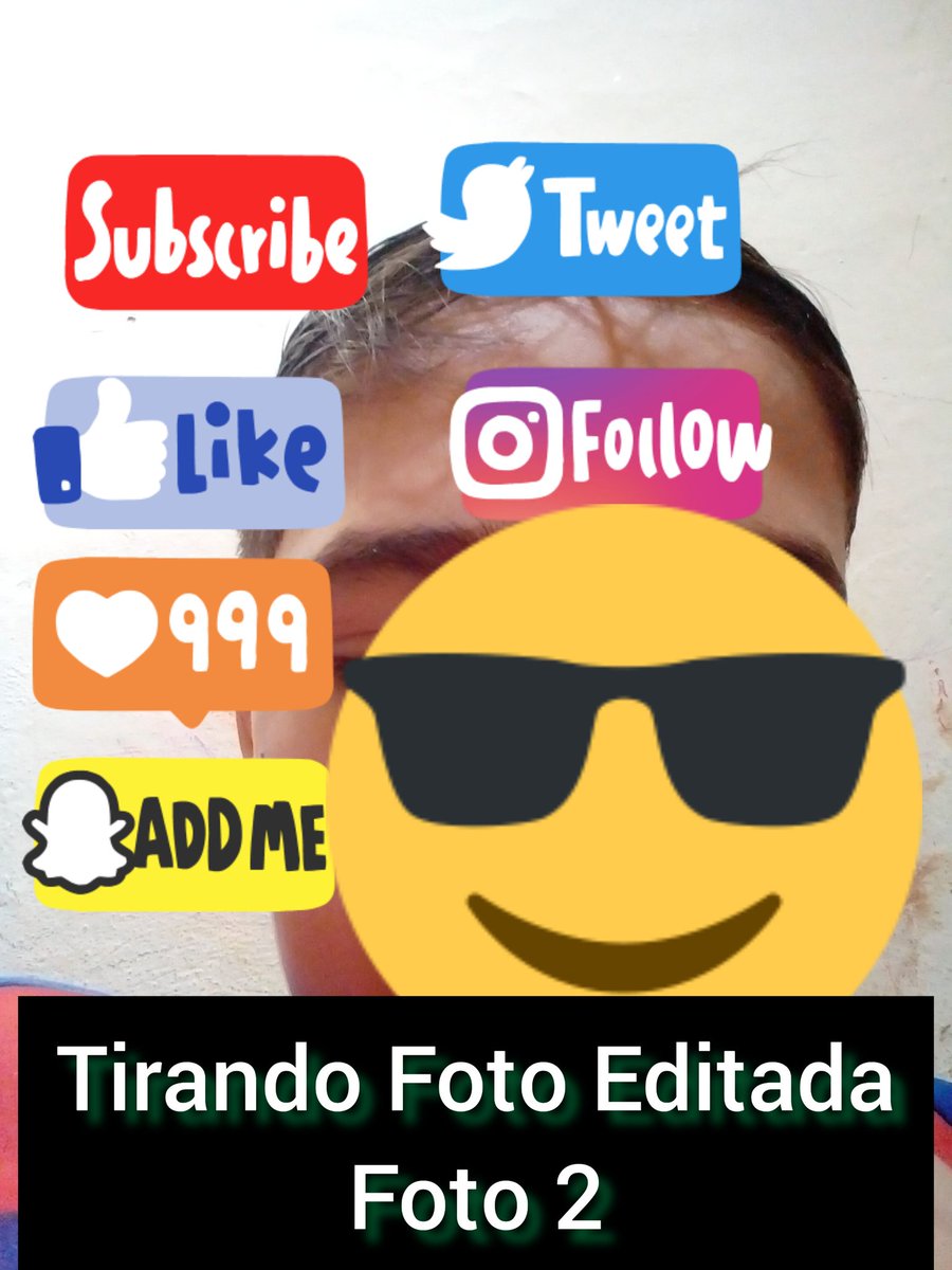 Tirando Foto Editada (Foto 2)