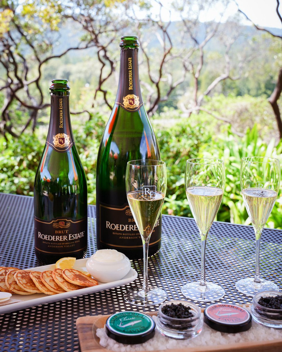 Every day is  #nationalbubblyday at Roederer Estate. Join us year-round for a bubbly experience with California’s finest sparkling wine.

#roederer #roedererestate #californiawines