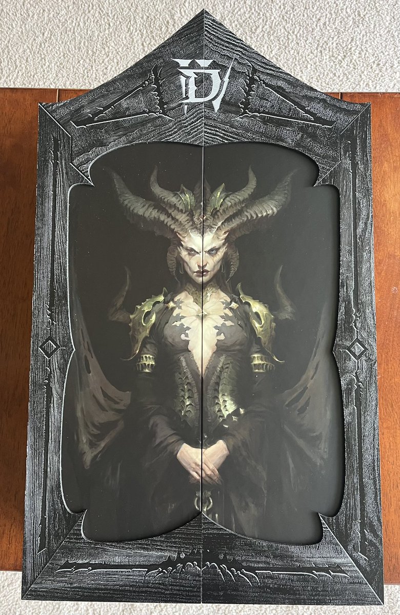 BTNeandertha1's tweet photo. Look at what Blizzard sent me! Thanks for giving me such a cool prop and providing me with the Ultimate Edition of #Diablo4! #DiabloPartner #Paid #Sponsored #advertisement https://t.co/W5kFMtTccu
