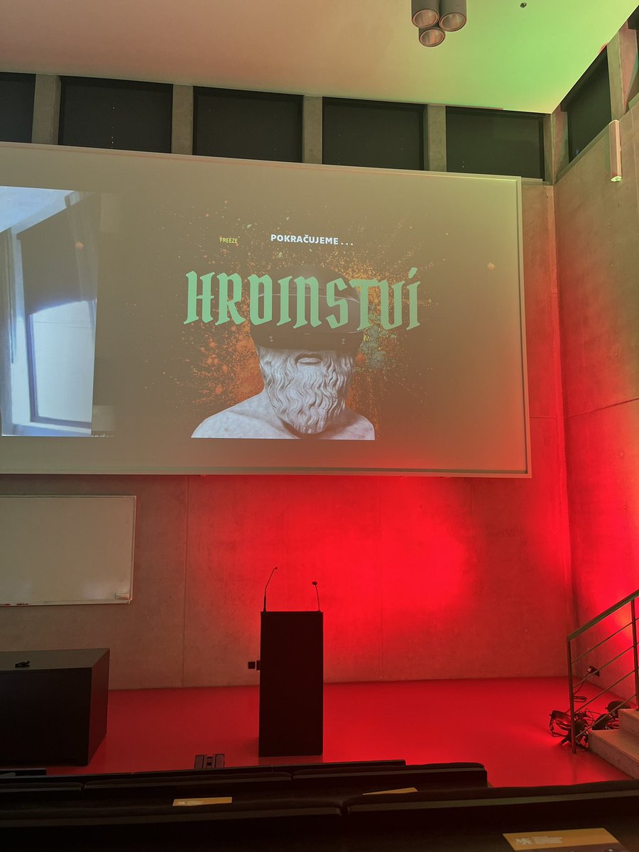 misavkryptu1's tweet photo. Život si cestu najde @FIT_CTU @cchaos_research #konference s @NFTInsightsCZ https://t.co/OE5ELYg6sx