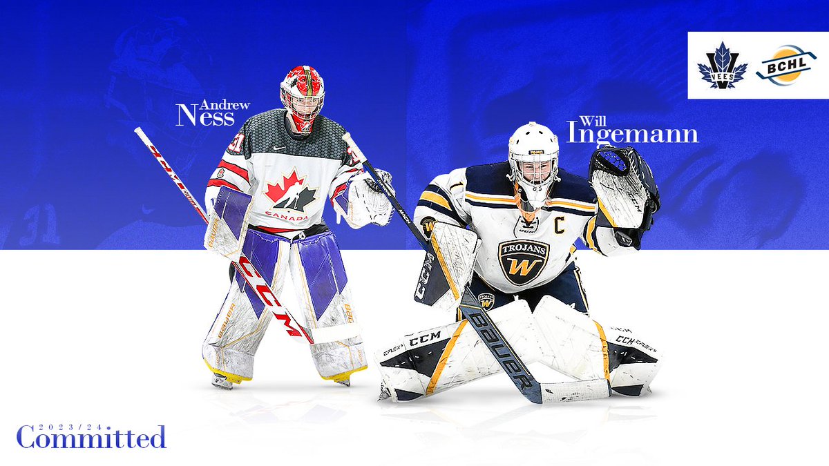 PentictonVees's tweet photo. We got our goaltenders. Welcome Andrew Ness, Will Ingemann, and Sharky Nowek.
@BSUBeaversMHKY | @TommieMHockey 

DETAILS 📰https://t.co/b9wsUVehn0 https://t.co/HdTxqtU4Hi