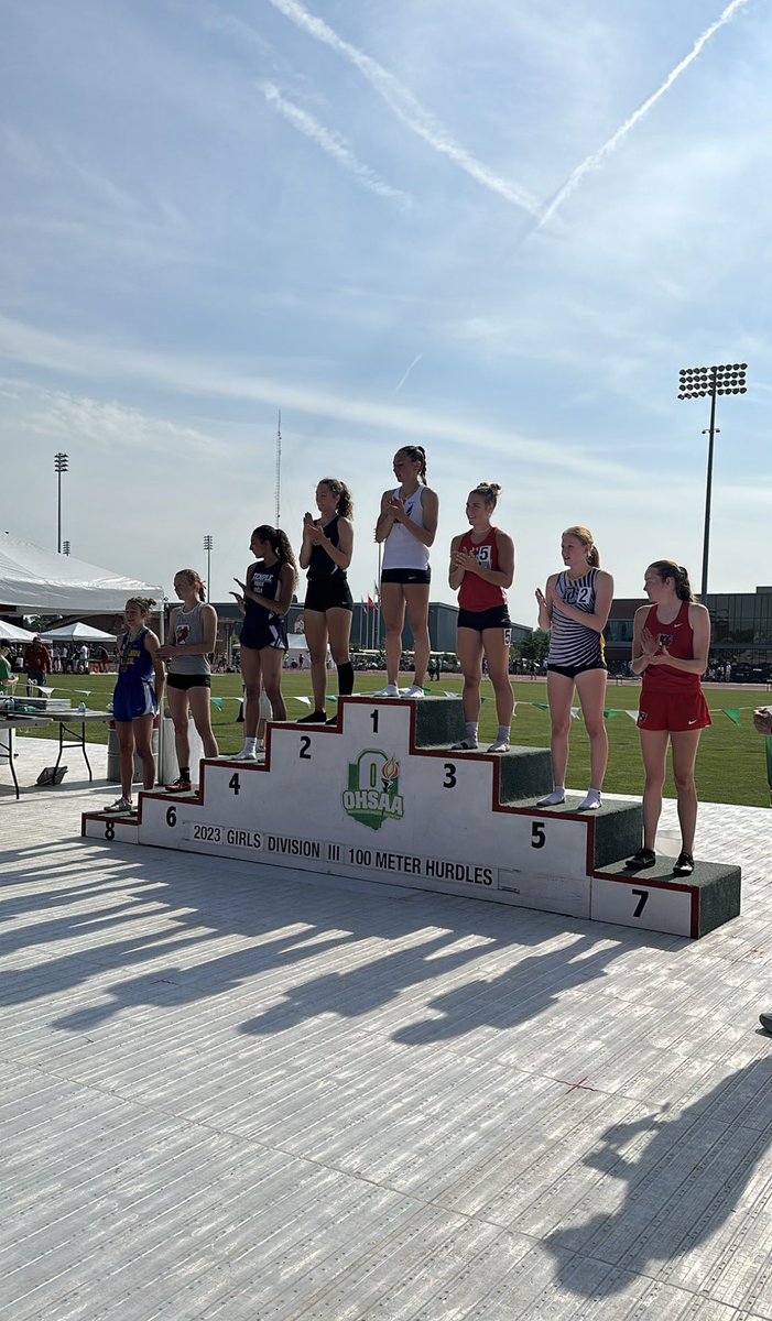 Delphoscats's tweet photo. Congratulations to @LindemanLyv who finished 3rd in the 100mh with a time of 14.63! https://t.co/5fTa8Vwguo