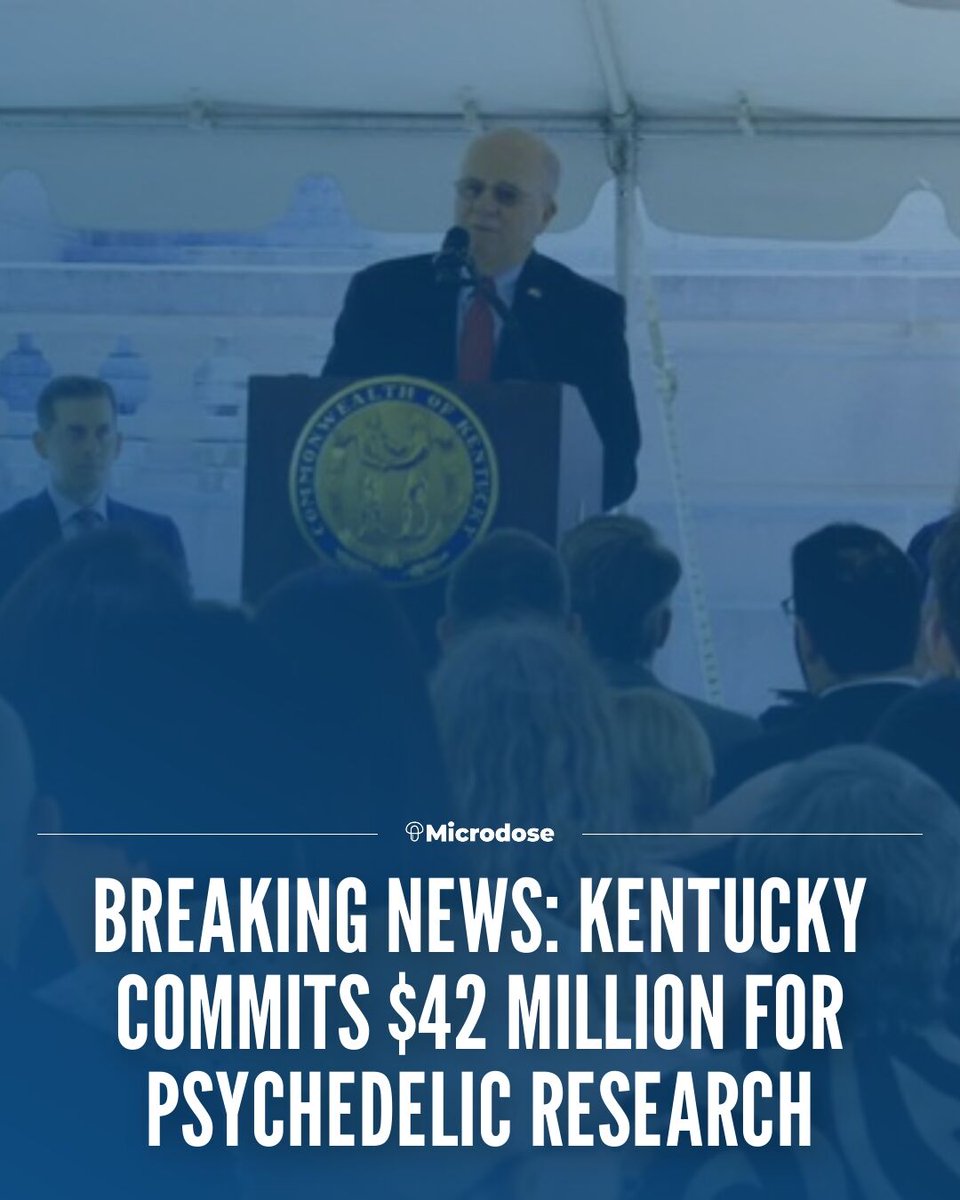 Kentucky allocates $42 million for psychedelic research into opioid addiction, specifically #ibogaine.

#PsychedelicNews #PsychedelicResearch #OpioidEpidemic 

Read more: bit.ly/3IR3pNP