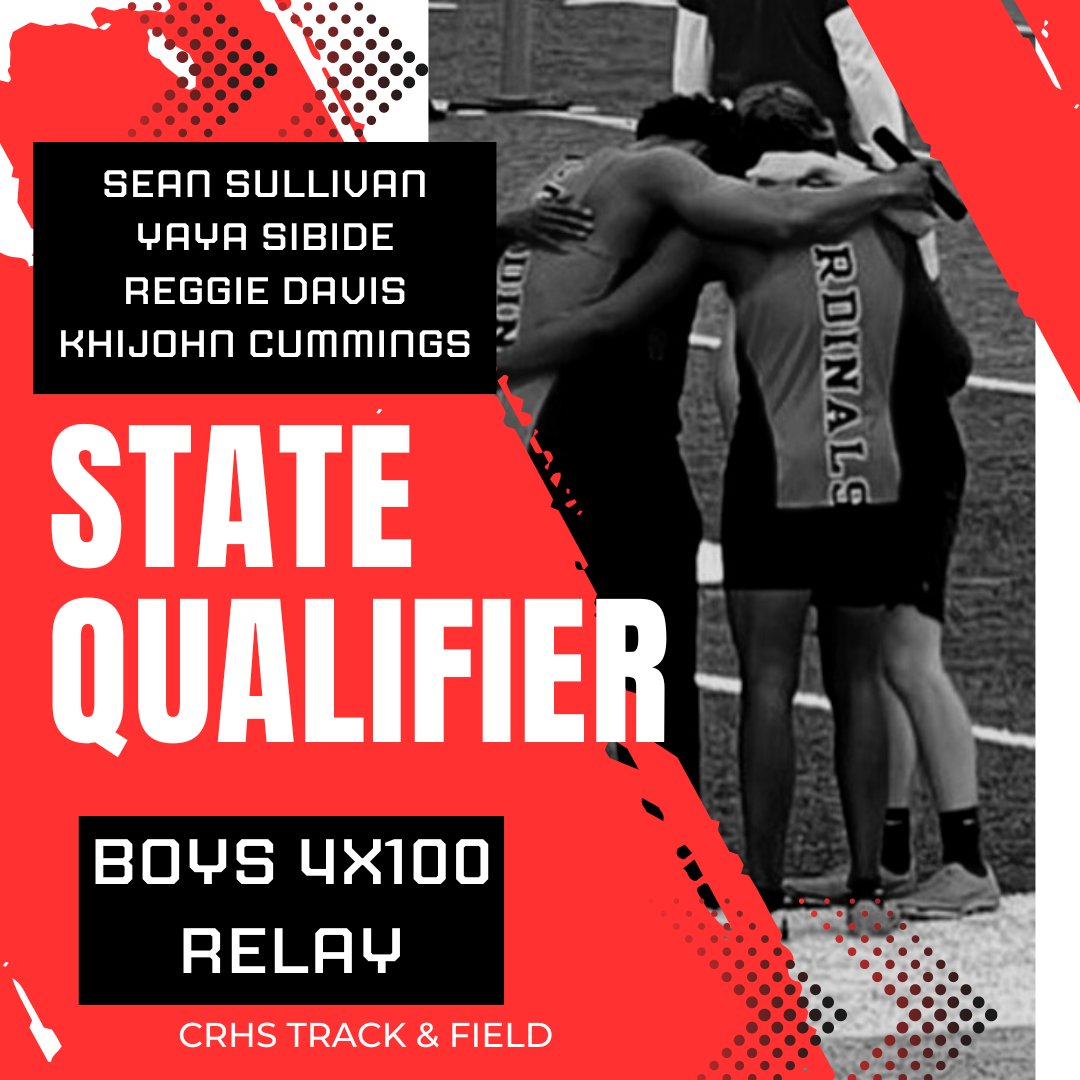 A fantastic Section 7AAA Track Meet! The boys earned 2nd place &amp; we have 9 athletes that qualified for state in 8 different events! Off to STMA for state next week!