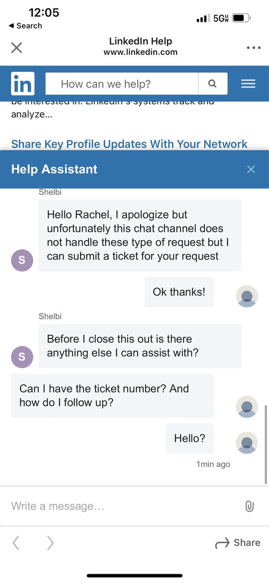 rachleonard's tweet photo. Thx for the help @LinkedIn https://t.co/2MxFR3yaDl
