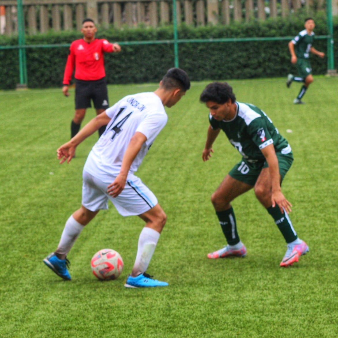perufedup's tweet photo. ¡LA 'RICHI' DEBUTÓ CON TRIUNFO! 🏆💚⚽️
La #URP venció 2-0 a la #ESOFA por la Fecha 01 de la Liga Universitaria de Fútbol Varones División 1 - Región Lima 🔝.
📸 @bigblackbulla
SOMOS FEDUP, SOMOS DEPORTE UNIVERSITARIO 💙❤️
@urpalma https://t.co/eAPnVBpUmL