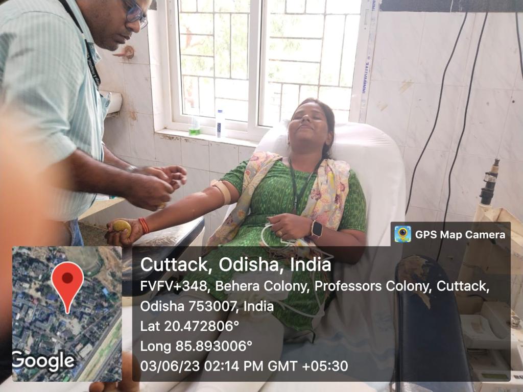 rdebbsr's tweet photo. Commendable job by Girls-Power of Sailabala Women’s College, cuttack in donating blood to victims of deadly train accident at Bahanaga, Balasore on 2nd June 2023🙏 https://t.co/xfoHW71mjb