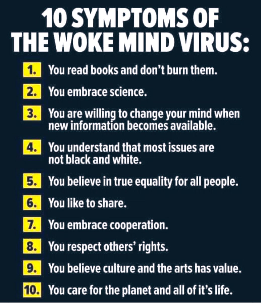 kwmcconnell's tweet photo. I’d rather be WOKE than MAGA https://t.co/9aQzS80SMR