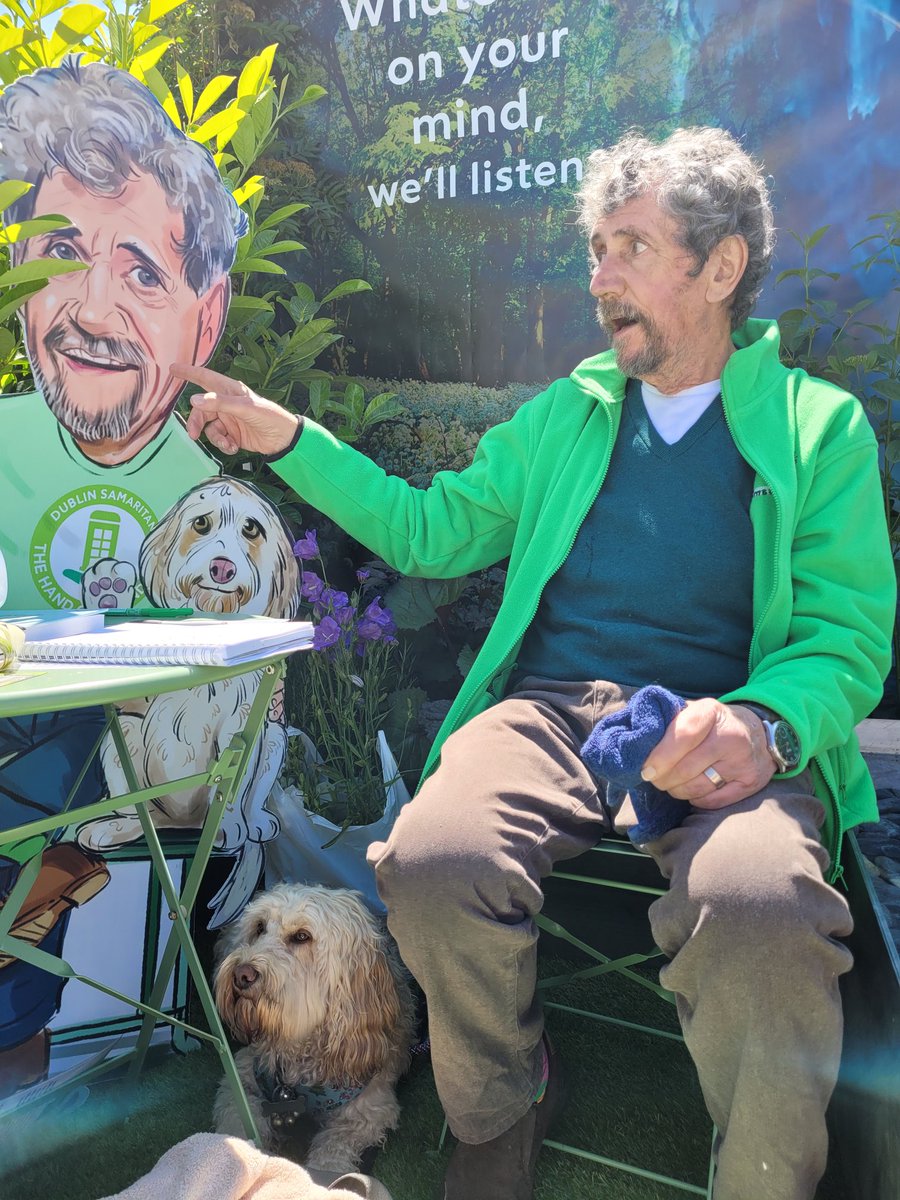 I was at Bloom today to help raise awareness for Samaritans. It turned into a humbling experience for me. In the space of a couple of  hours I had my photo  taken with well over a hundred people.
The love, kindness and affection they showed to me just blew me away. I love you all