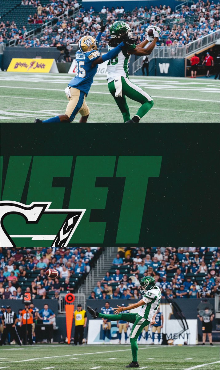 sskroughriders's tweet photo. A RT is Twitter's version of a high five! ✋

#ALLINGREEN https://t.co/PdjvbwmP48