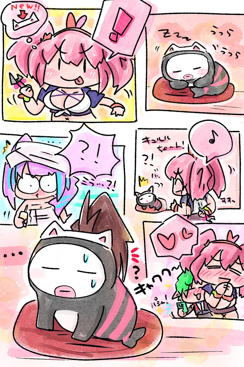 ポニテエクステでミラミラっぽく