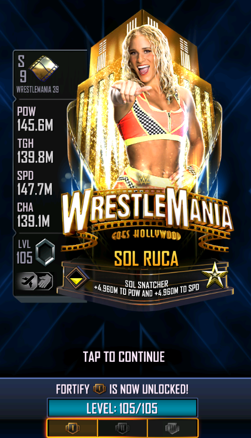 My 3rd wm39 fusion #WWESuperCard