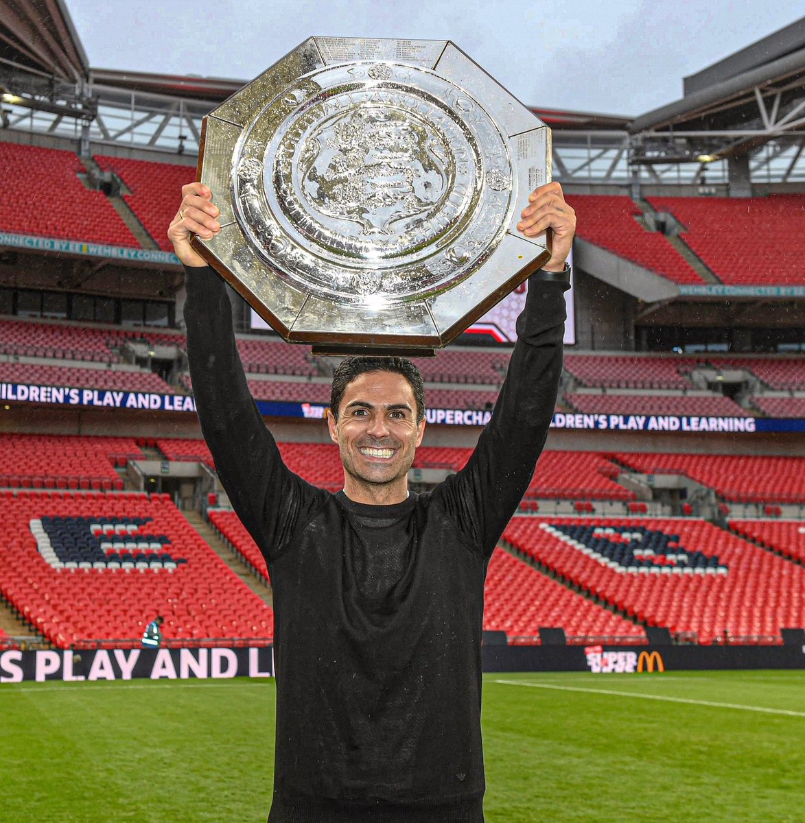 Guess who’s in the Community Shield final??
See you soon Wembley.
#afc #arsenal