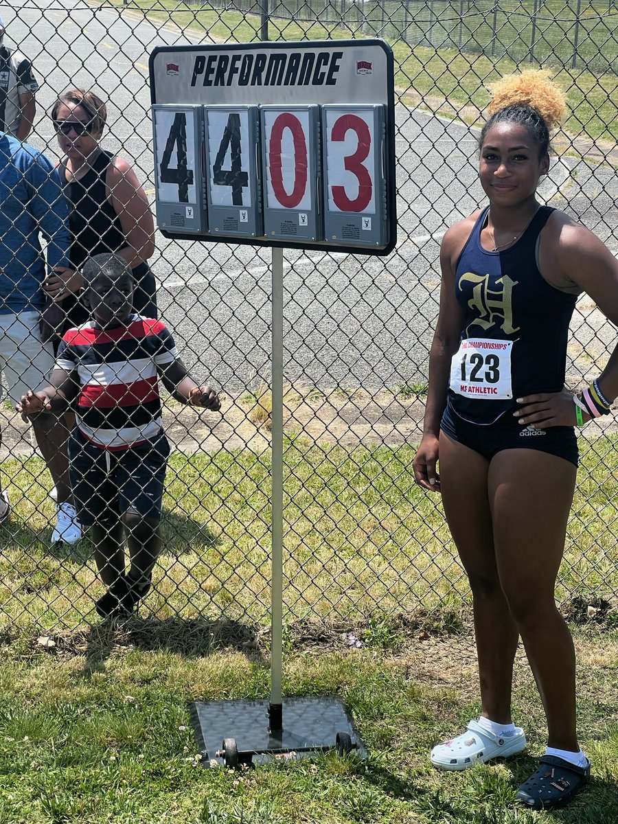 Hylton HS Athletics (@hyltonathletics) on Twitter photo Congratulations to Naomi Woolfolk on her 1st Place finish at VHSL Division 6 State Championship in the Shot Put!! Pretty amazing week for her: committed to the University of Mississippi, 3rd Place finish in Discus, and State Champion in the Shot Put. <a href="/HyltonBulldogs/">C. D. Hylton Bulldogs</a> Congratulations to Naomi Woolfolk on her 1st Place finish at VHSL Division 6 State Championship in the Shot Put!! Pretty amazing week for her: committed to the University of Mississippi, 3rd Place finish in Discus, and State Champion in the Shot Put. <a href="/HyltonBulldogs/">C. D. Hylton Bulldogs</a> 