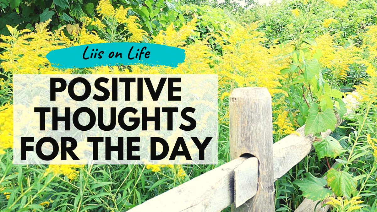Feels like summer! Excited to share that I am delving back into my Liis on Life YouTube channel. I look forward to sharing more positive affirmation videos and sharing ideas to help create a happy, mindful life you love. youtu.be/Y6ETAkenTAg