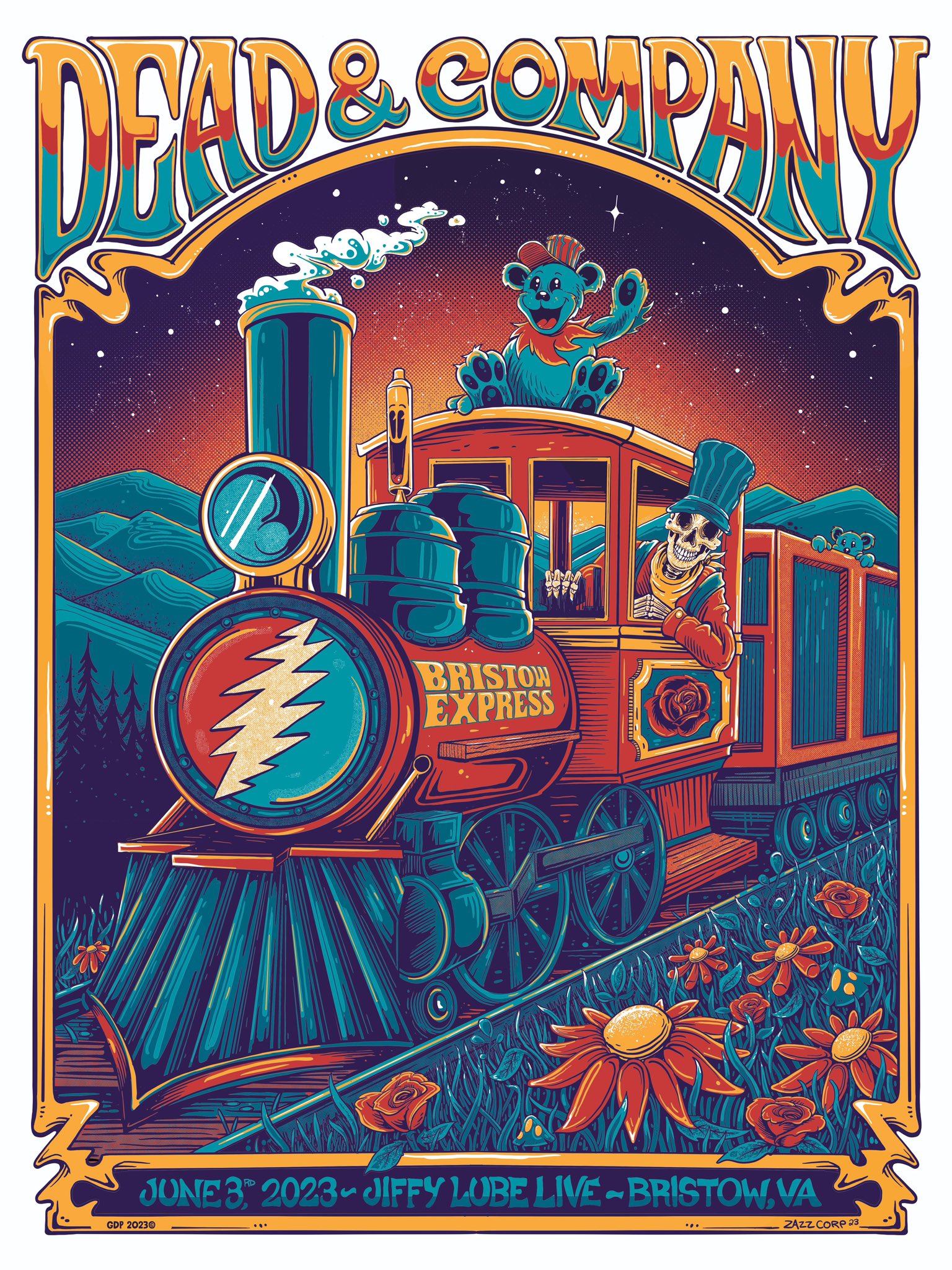 Dead & Company on Twitter "All aboard, Bristow! We’ll see you tonight.🚂 Doors 530pm ET